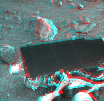 A rover a Mars-kertben